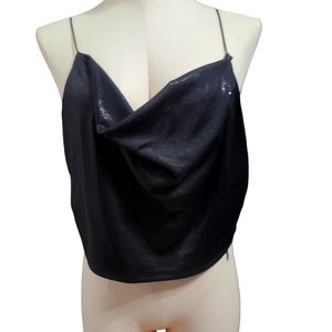 Rue 21 black shimmer halter Size XL